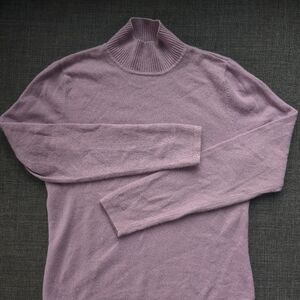 Chadwicks Cashmere Lilac Mockneck Sweater